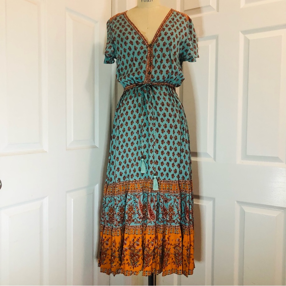Bohemian Print Dress